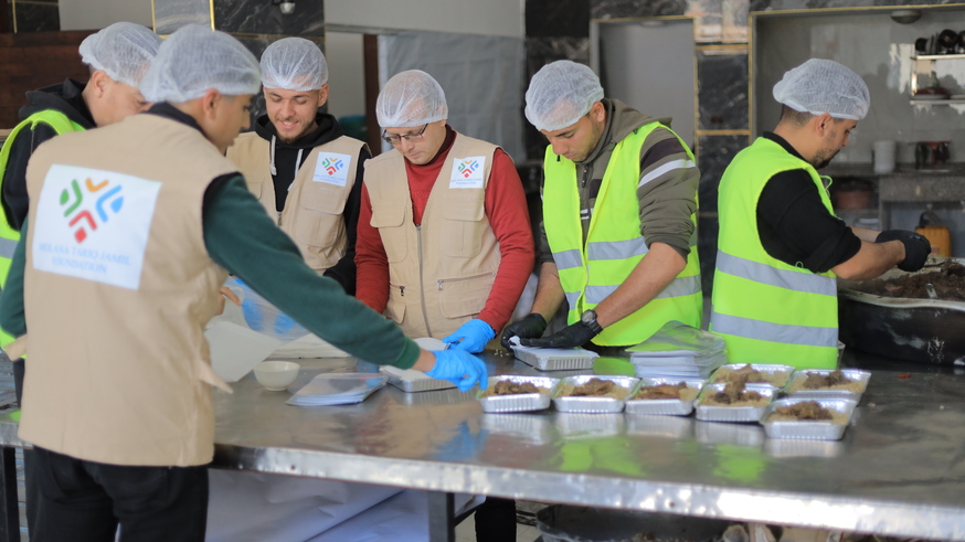 تروبارتنرز التجارية | مشروع إفطار صائم – رمضان 2025 – قطاع غزة